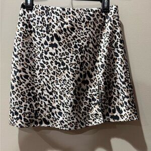 Princess Polly Leopard Print Mini Skirt